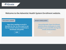 Tablet Screenshot of enrollment.ahss.org